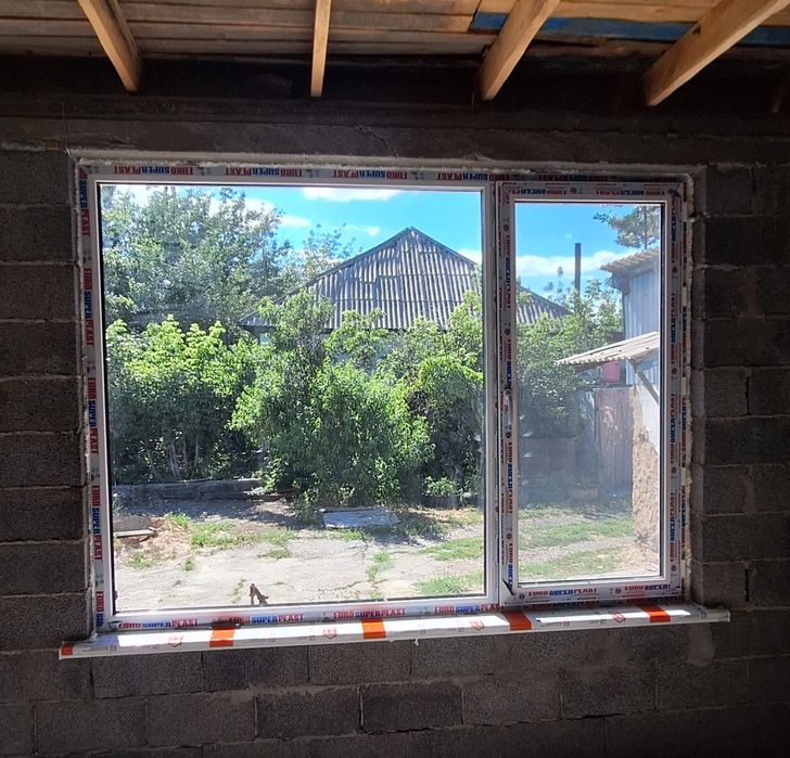 балкон окна Үштөбе