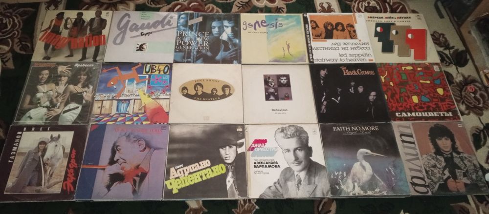 Мировые виниловые пластинки