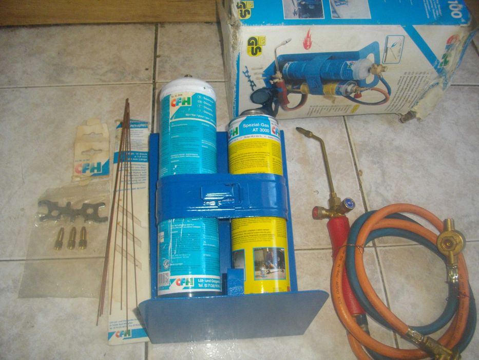 НОВ ОКСИЖЕН Мини Газозаваръчна Горелка Пропан-Бутан и Кислород DEXTER