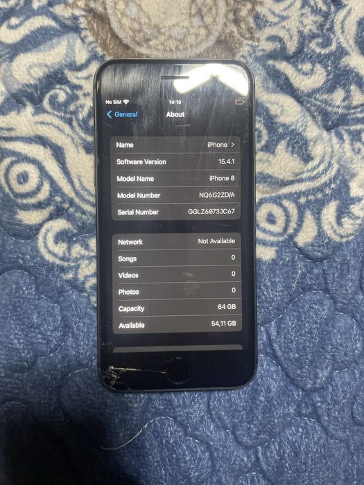Vand Iphone 8 fara cont de iCloud