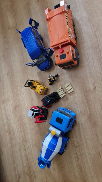 Bruder, wader, Dickie, детски играчки, багер, камион, бетоновоз, пожар