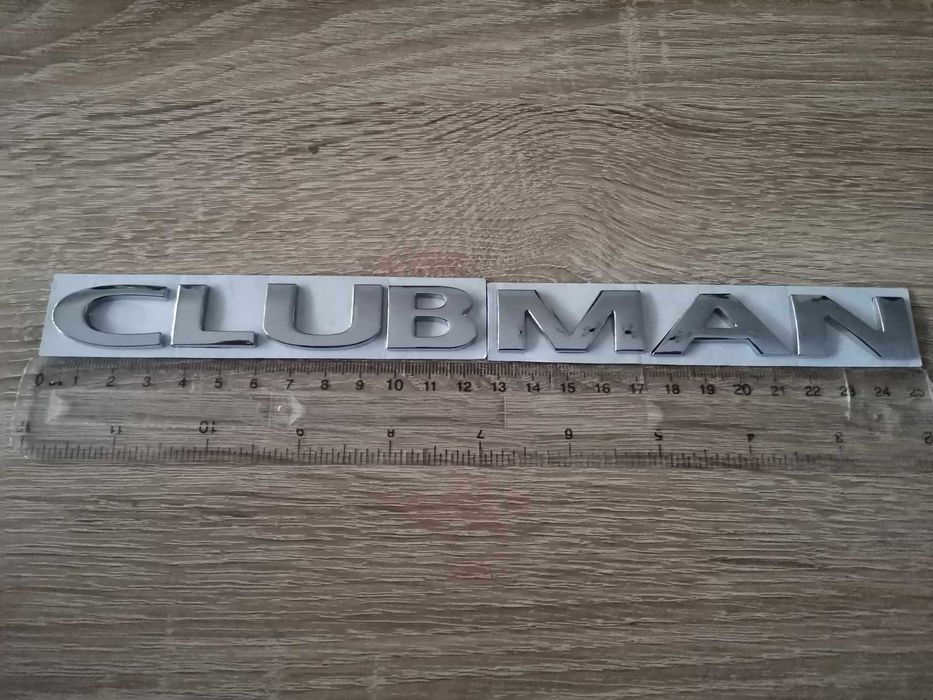 сребриста емблема MINI Cooper Clubman