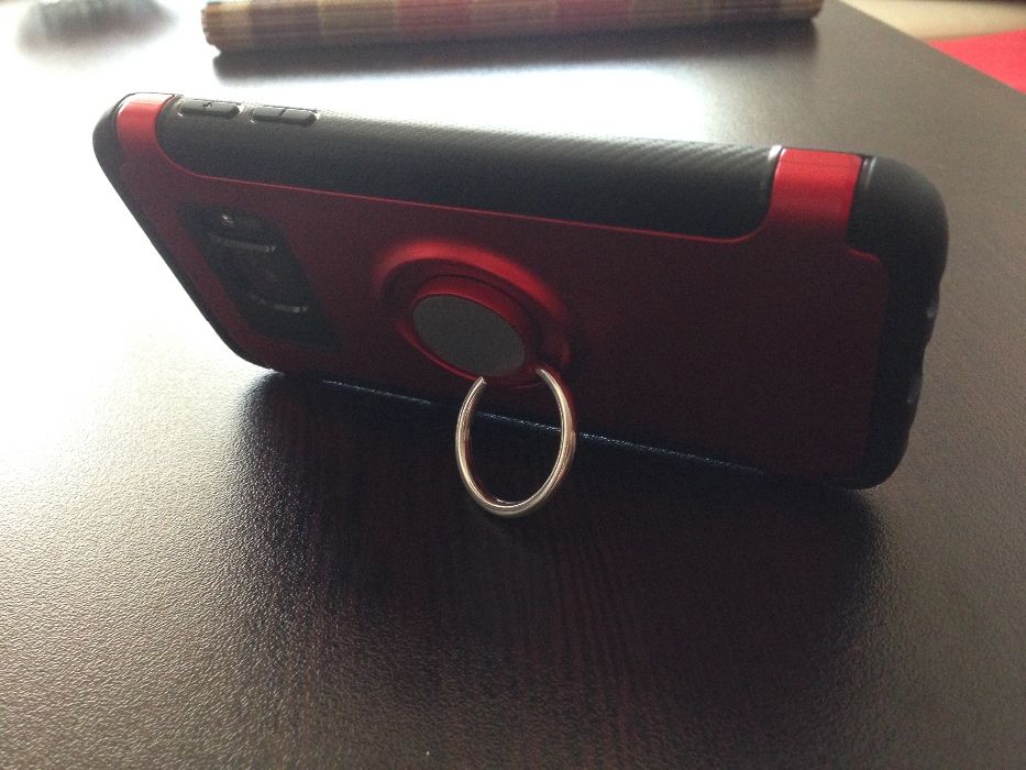 Samsung Galaxy S7 + гумиран, дизайнерски и противоудрен калъф