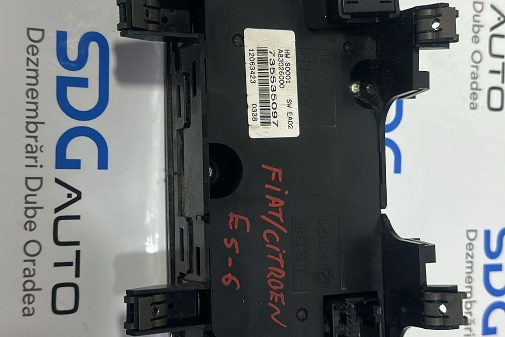 Consola climatizare 735535097 Peugeot Boxer