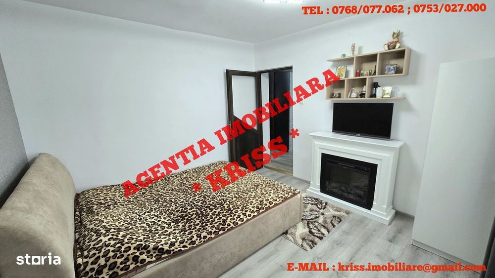OCAZIE! Apartament 2 Camere TEILOR Cf.1 DEC. Etaj 1 Mob Utilat 2 Balc.