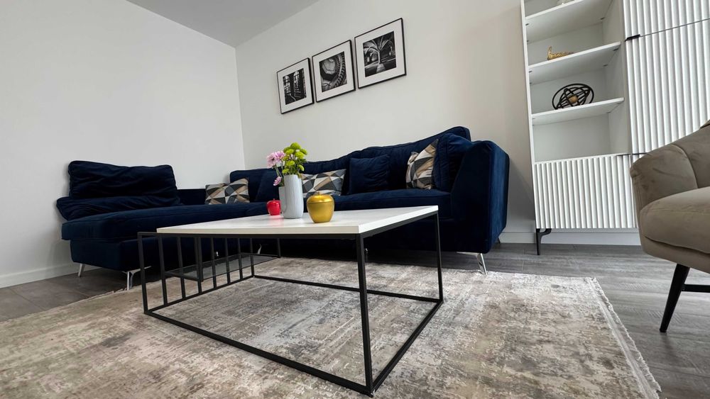 Herastrau (Parcului 20); 2 camere, dec, bloc nou, 850 EUR/luna