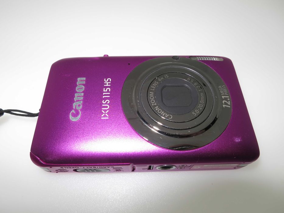 Canon IXUS 115 компактен фотоапарат камера розов цвят FULL-HD видео