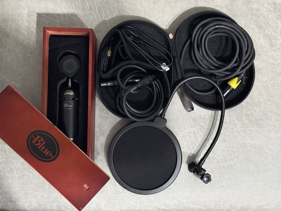 Blue Spark — студийный конденсаторный микрофон | Полный комплект