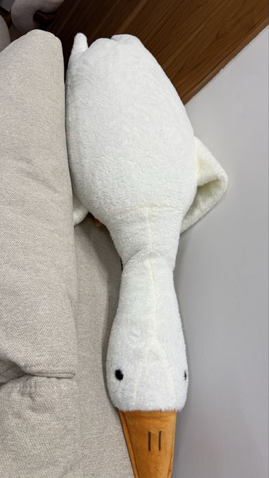 Мягкая игрушка гусь обнимусь 90 см