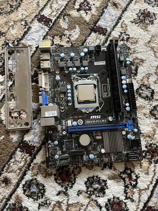 Продам комплект h61m