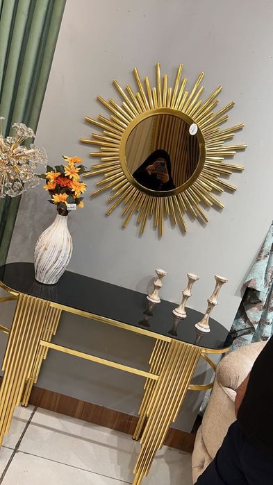 Мебел консол лофт тилла кумуш