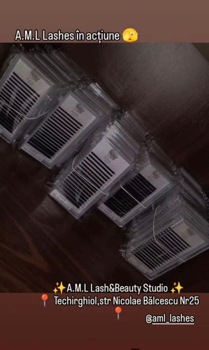 Extensii gene A.M.L Lashes