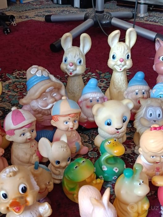 Резиновые игрушки СССР