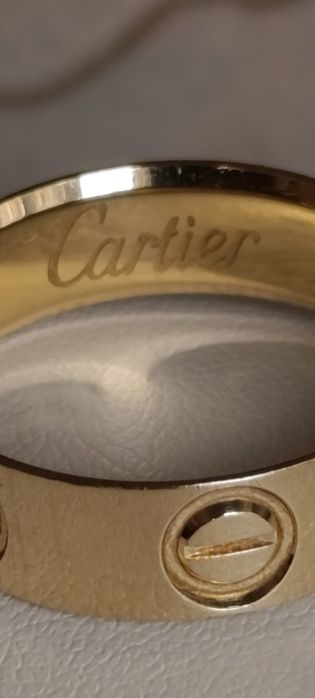 Золотое кольцо, CARTIER Турецкая изделия, проба 585, вес 3,27 р 18