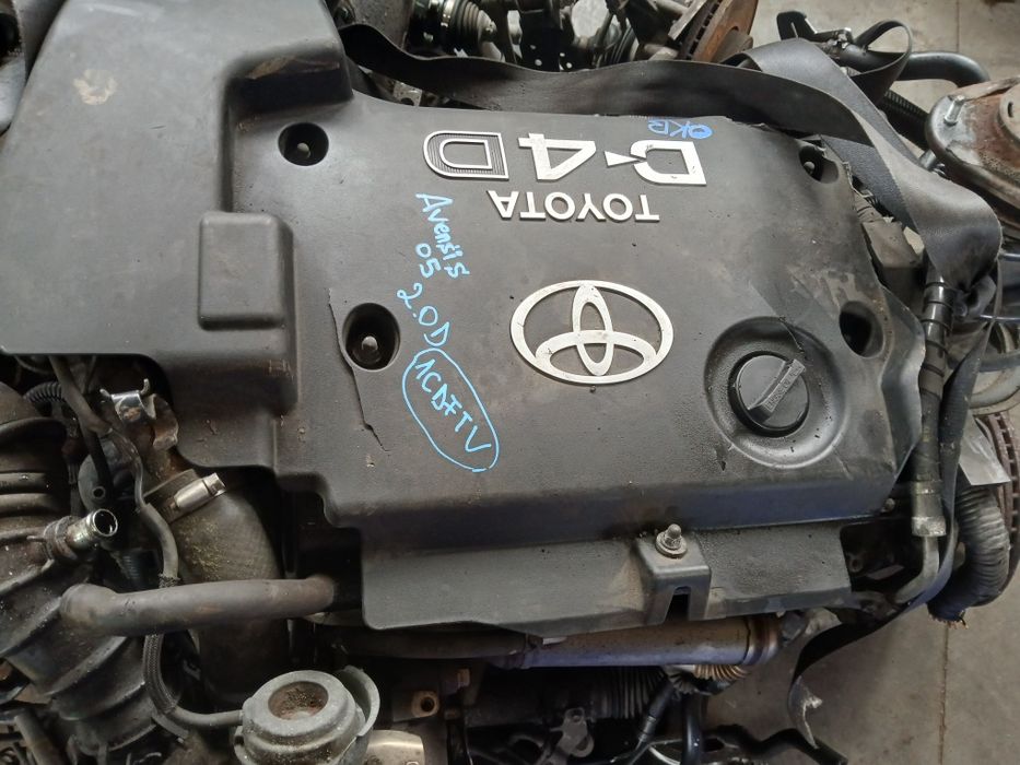 Motor toyota 2,0 diesel 1CDFTV