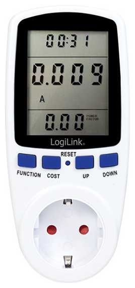 Ватметър  LogiLink, мониторинг на консумацията на енергия, Енергометър