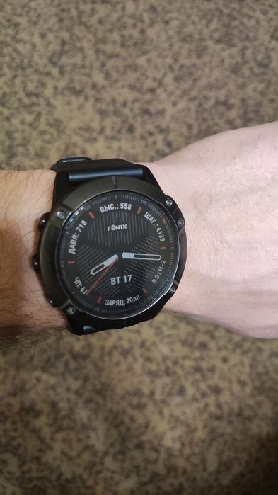 Часы Garmin Fenix 6X sapphir
