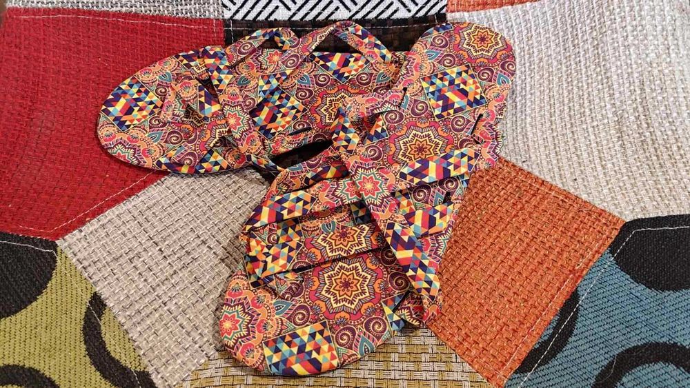 Нови бохо дамски джапанки/чехли р-р 41