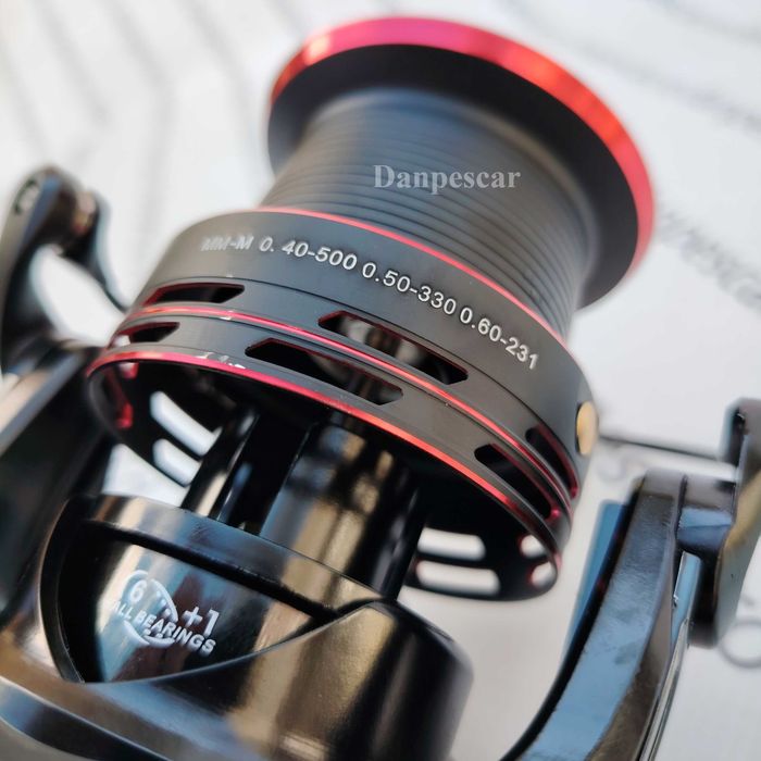 SET 4 Mulinete EASTSHARK S CARP 8000 cu tambur Long Cast
