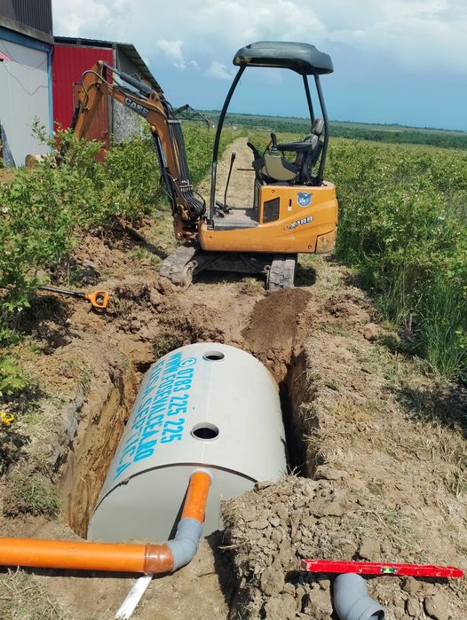 Fosa septica cu montaj