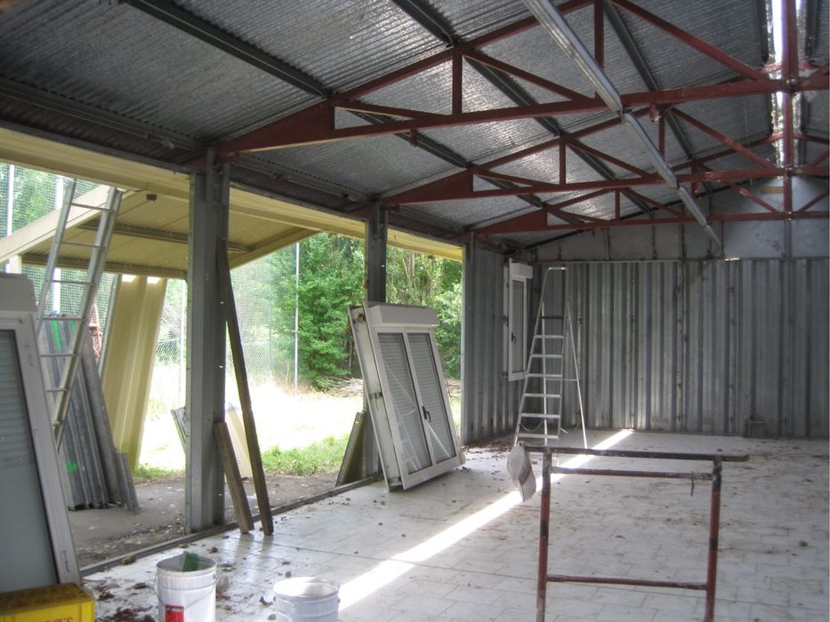 Cladire structura metalica