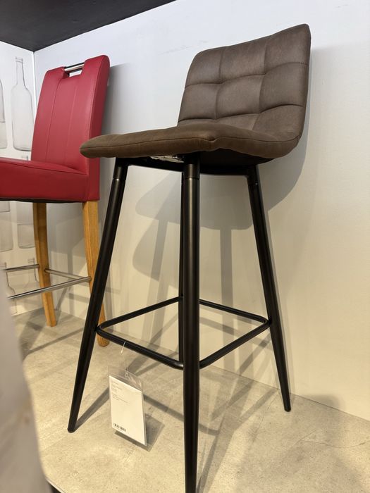 Кафяв кожен стол Аико Айко