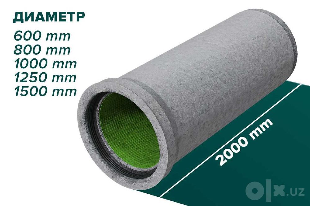 ЖБИ Труба, Бетонная Труба, Truba betonli, Truba