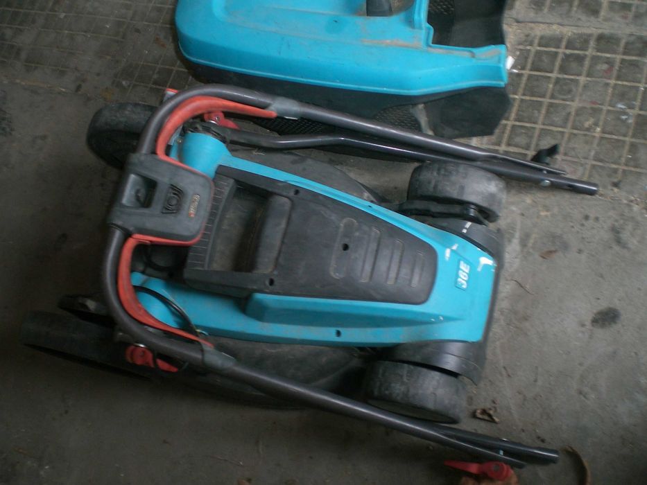 GARDENA  32 е 36 е електрическа  косачка  и ел резачка за дърва