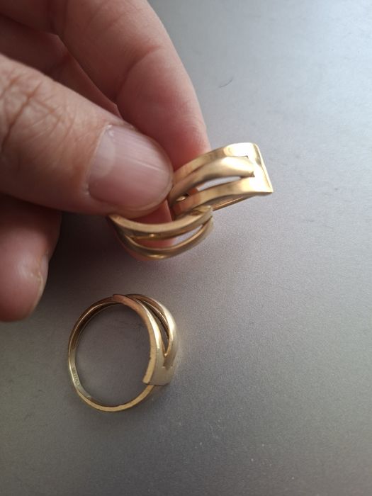 Золотой набор без вставок