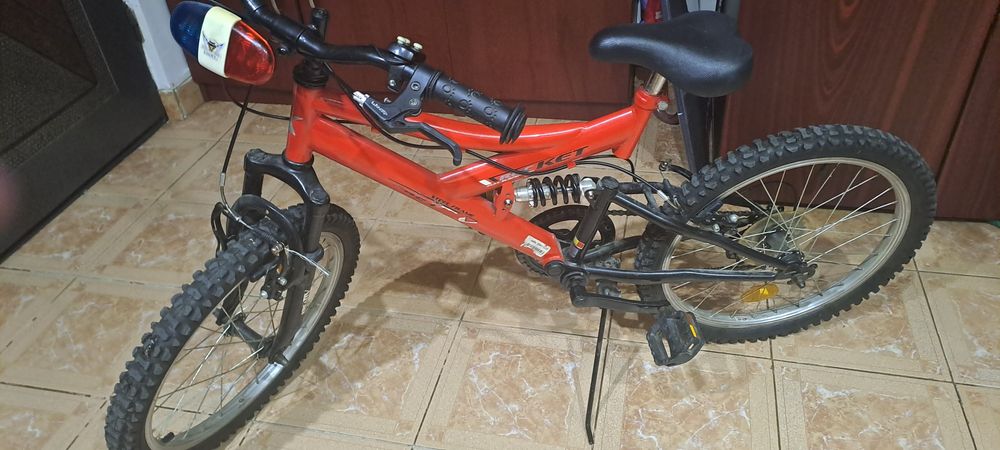 Bicicletă copii Rockrider Rocket 20" – Full Suspension
