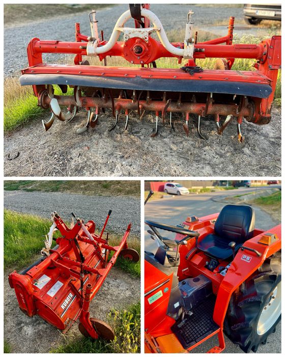 Tractor,tractoras kubota L-255,incarcator frontal,4x4,servodirectie,inversor,26cp,yanmar,iseki