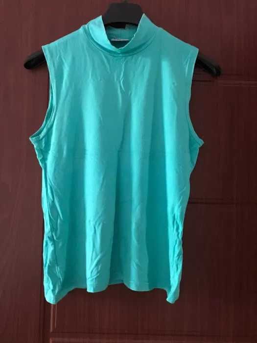 Памучни Дамски Тениски Потници Топ Ризи Летни Блузи