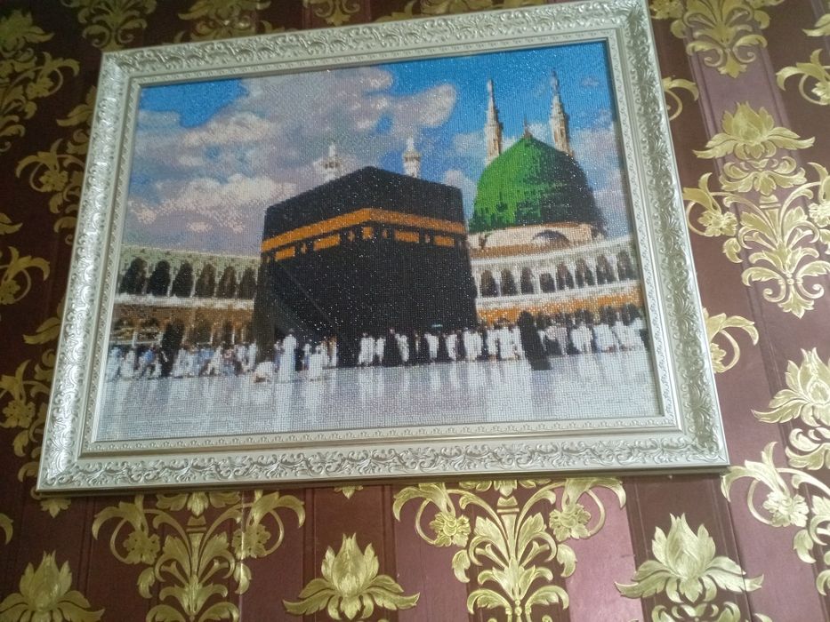 Картина из страз. Великолепная Кааба