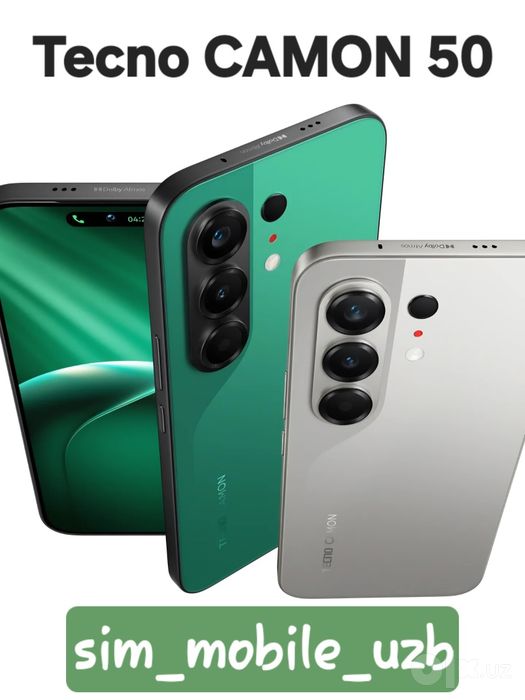 Tecno CAMON 50  (2026) Super Skidka+Garantiya+Dastavka