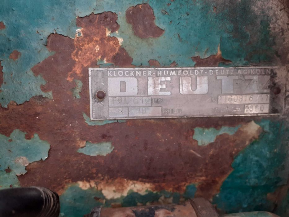 Tractor Deutz fahr 1955