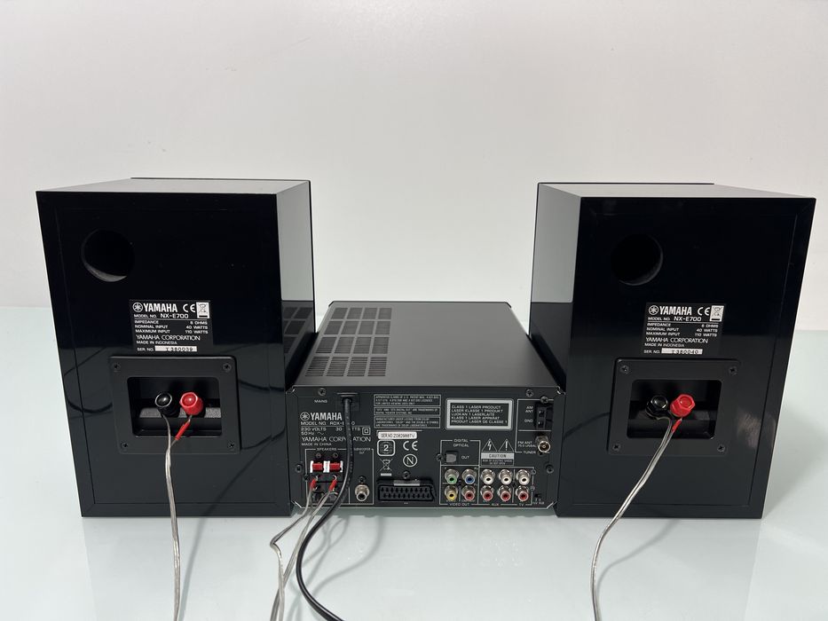 Receiver CD, DVD, CDR, CDRW, MP3 YAMAHA RDX-E700 cu Boxe YAMAHA NX-E700 și Telecomandă