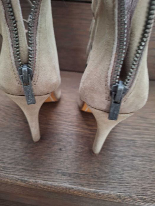 Отворени боти дамски Pepe Jeans