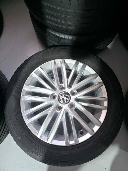 ROTI Complete Jante + Anvelope VARA - OEM VW Golf 5 6 7 / Touran / Caddy / Sharan - Skoda Octavia Superb / Seat Leon / Cupra LEON