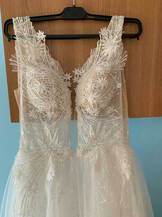 Rochiță mireasa white style, mărimea 36-38