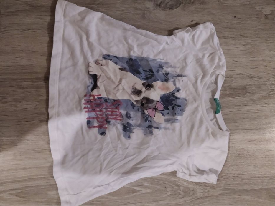 Лот от Детски тениски us polo и united colour of beneton