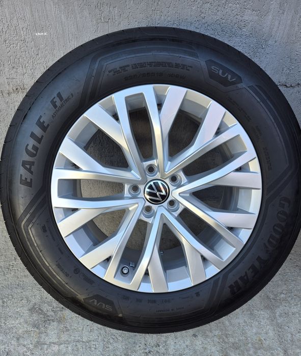 Roti cu jante originale Vw r18 Touareg