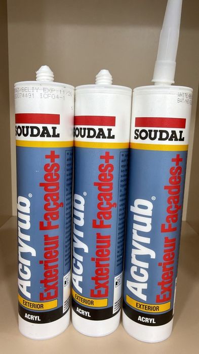 Герметик Soudal Acryrub Exterior Facade+