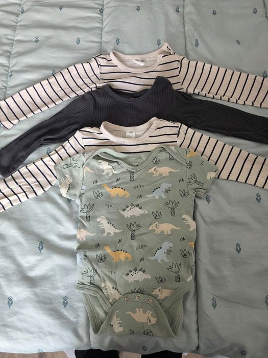 Body h&m set 3buc bonus 1 body c&a marimea 86