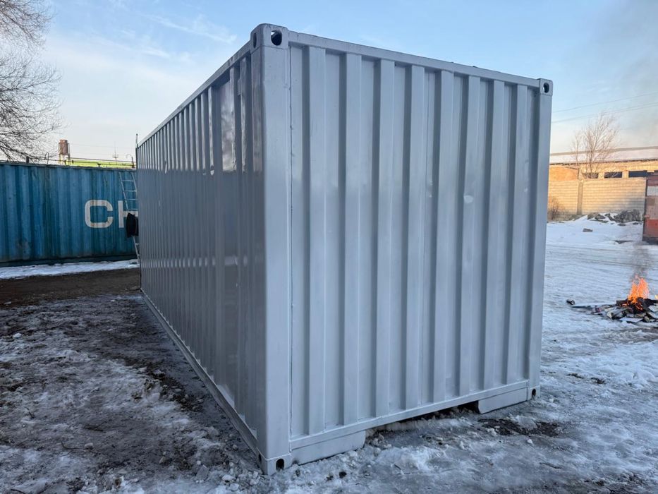 Контейнер утепленный обшитый
