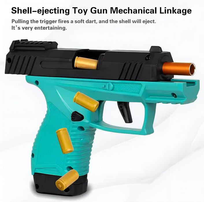 Pistol de Jucărie Gx4 cu Tragere Continuă Model Educațional