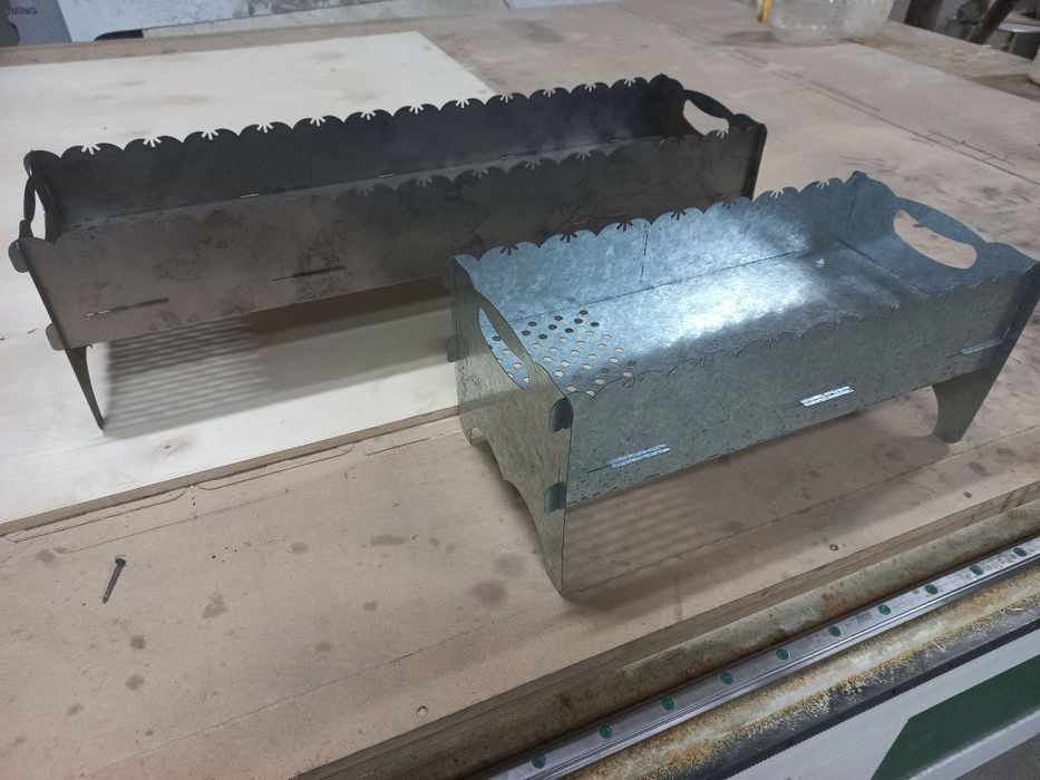 Мангал сборный складной для дачи и похода