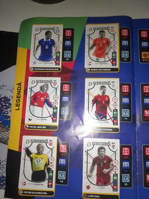 Vând album topps UEFA Euro 2024 completat