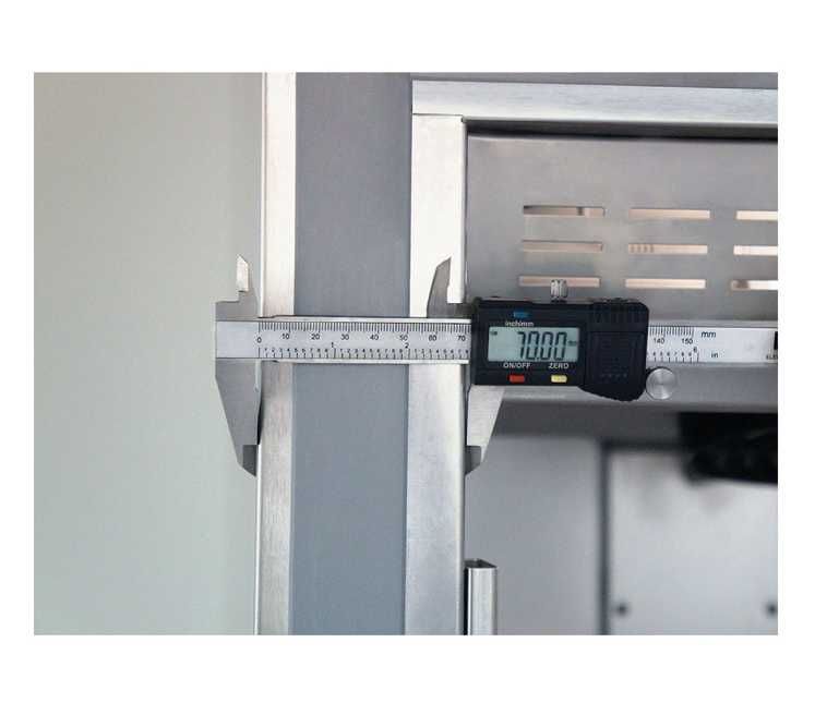 Фризер  от неръждаема стомана, с две врати