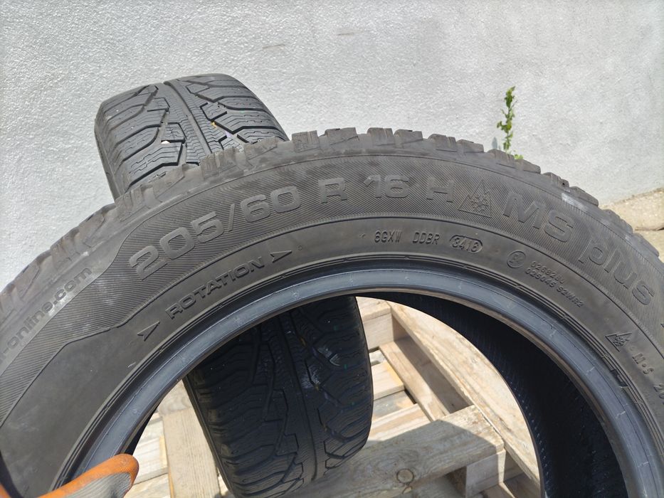 205/60/16 Унироял ДОТ 2016 г