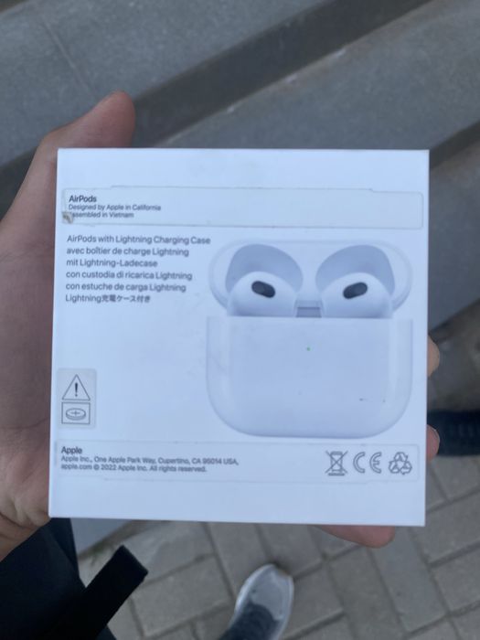 Airpods 3 новые вобше не использывал